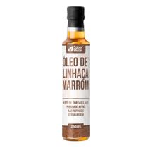 Óleo de Linhaça Marrom Sabor Verde 250ml Prensado a Frio Extra Virgem