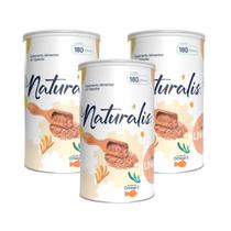 Óleo de Linhaça Naturalis 180 Cápsulas Kit 3 Latas