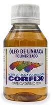 Óleo De Linhaça Polimerizado tela 100ml Corfix