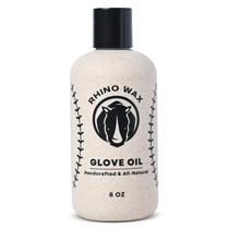 Óleo de luva de beisebol Rhino Wax suaviza o couro em 240 ml