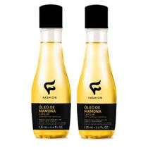 Óleo de Mamona Capilar 130ml Fashion Kit 2 Frascos