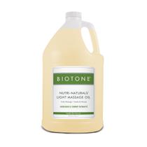 Óleo de massagem BIOTONE Nutri Naturals Light 3.78L para toda a pele