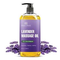 Óleo de massagem Botanic Hearth Lavender com lavanda pura 240 mL Óleo de massagem Botanic Hearth Lavender com lavanda pura 240 mL