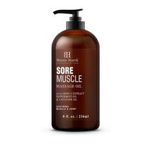 Óleo de massagem Botanic Hearth Sore Muscle com Arnica 240 mL