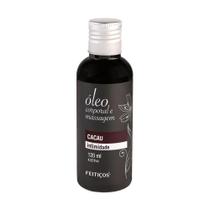 Óleo de Massagem Corporal Aroma Cacau 120ml - Feitiços