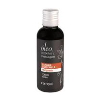 Óleo de Massagem Corporal Laranja com Canela 120ml Feitiços