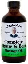 Óleo de massagem Dr. Christopher's Complete Tissue and Bone 120mL Óleo de massagem Dr. Christopher's Complete Tissue and Bone 120mL
