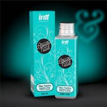 Óleo de massagem e hidratação com aroma de algodão doce atração fatal - intt 120ml