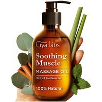 Óleo de massagem Gya Labs Soothing 200ml 100% puro natural