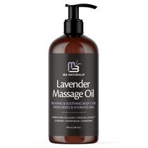 Óleo de massagem M3 Naturals Lavender com colágeno e células-tronco