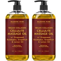 Óleo de massagem MAJESTIC PURE Cellulite com colágeno vegano 480 ml Óleo de massagem MAJESTIC PURE Cellulite com colágeno vegano 480 ml