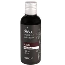 Óleo de Massagem Relaxante Corporal de Cacau 120ml