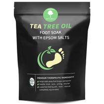 Óleo de melaleuca HEAMAVIN Foot Soak com sal Epsom 500mL