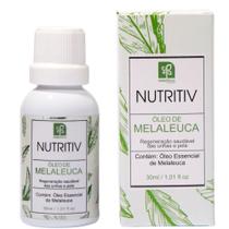 Oleo de melaleuca nutritiv 30ml natuflores