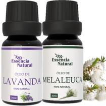 Óleo de melaleuca + Óleo de Lavanda 30ml essencia natural