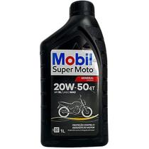 Óleo de Moto Mobil Super Moto 20w50 Mineral 4t 1lt