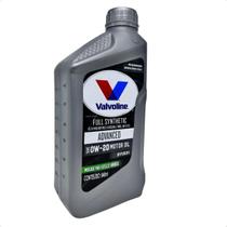 Óleo de Motor 0w20 Sintético Advanced Full Synthetic Gasolina Flex Gnv Hybrid 946ml Valvoline