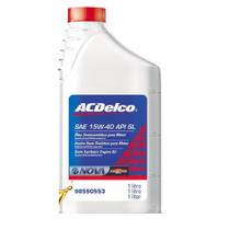 Oleo De Motor 15w40 Api Sl Semissintetico Acdelco Flex Onix prisma agile astra celta meriva
