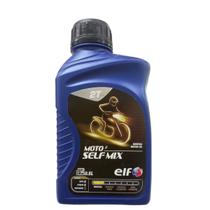 Óleo de motor 2 Tempos Mineral ELF Moto 2 Self Mix Mineral - 500ml Óleo de motor 2 Tempos Mineral ELF Moto 2 Self Mix Mineral - 500ml
