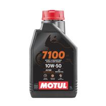 Óleo De Motor 4T Motul 7100 10W50 100% Sintético 1 Litro
