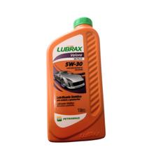 Óleo de motor 5w30 valora api sn plus sintético 1 litro lubrax petrobras