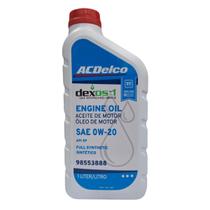 Óleo de Motor ACDelco 0w-20 API SP SAE Dexos 1 Gen 3 GM 100% Sintético Original Óleo de Motor ACDelco 0w-20 API SP SAE Dexos 1 Gen 3 GM 100% Sintético Original
