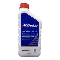 Óleo de Motor ACDelco 5W-30 Semissintético 1L - Lubrificante de Alto Desempenho Para GNV ou Flex