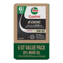 Óleo de Motor Castrol EDGE 5W-20 Sintético Completo 5,7L Óleo de Motor Castrol EDGE 5W-20 Sintético Completo 5,7L