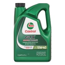 Óleo de motor Castrol GTX de alta quilometragem 10W-40 sintético 5L