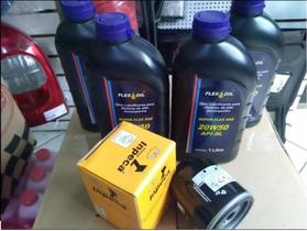 Óleo de motor e filtro Óleo de motor e filtro