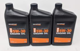 Óleo de Motor Generac 5W-30 Sintético 2,8 L Pacote com 3