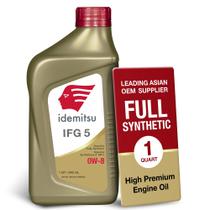 Óleo de motor Idemitsu IFG 5 0W-8 totalmente sintético 946 ml