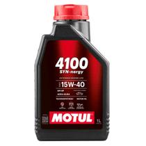 Óleo de Motor Motul 4100 SYN-Nergy Semi Sintético 15W40 Api SP Renault Volkswagen Óleo de Motor Motul 4100 SYN-Nergy Semi Sintético 15W40 Api SP Renault Volkswagen