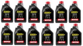 Oleo De Motor Motul 5000 4t 10w30 Semi Sintético Cx C/12l