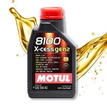 Óleo De Motor Motul Sintético 8100 Xcess 5w40 Para Carro e Caminhonete 1Litro