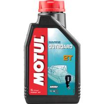 Óleo de Motor Náutico Motul Outboard Marine Mineral Tc-w Tc-wii Popa Barco Jet Ski Lancha 2 Tempos - 1 Litro