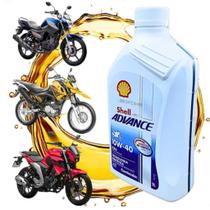 Óleo De Motor P/ Moto 4t Shell Advance Ax6 10w-30 1l Óleo De Motor P/ Moto 4t Shell Advance Ax6 10w-30 1l