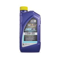 Óleo de motor Royal Purple 5W-20 sintético de 946 ml, caixa com 6 Óleo de motor Royal Purple 5W-20 sintético de 946 ml, caixa com 6