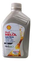 Óleo De Motor Shell Helix Ultra 0W20 Sintético Dexos 1 1 Litro