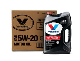 Óleo de motor Valvoline High Mileage 150K SAE 5W-20 5L (caixa de 3)