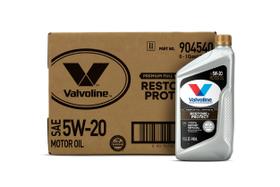 Óleo de motor Valvoline Restore & Protect 5W-20 totalmente sintético 6 QT Óleo de motor Valvoline Restore & Protect 5W-20 totalmente sintético 6 QT