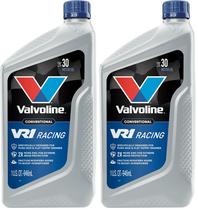 Óleo de Motor Valvoline VR1 Racing SAE 30 946 ml - Pacote com 2 Óleo de Motor Valvoline VR1 Racing SAE 30 946 ml - Pacote com 2
