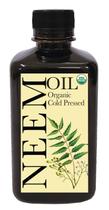 Óleo de Neem, certificado pela DAANA, orgânico pelo USDA, para pele e cabelo, 355 ml Óleo de Neem, certificado pela DAANA, orgânico pelo USDA, para pele e cabelo, 355 ml