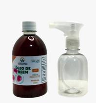 Oleo de Neem/Nim Concentrado + Borrifador - rende até 150 litros - AGROLIDHER