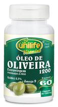 Óleo de oliveira 60 capsulas 1200mg - unilife