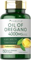 Óleo de Orégano Carlyle 150 Cápsulas com Extrato de Carvacrol Suplemento Natural Antioxidante e Imunidade