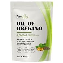 Óleo de Orégano RESILLA 300 Softgels Óleo de Cominho Preto Óleo de Orégano RESILLA 300 Softgels Óleo de Cominho Preto