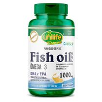 Óleo de Peixe Fish Oil Unilife 120 capsulas 1000mg