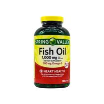 Óleo de Peixe Mohsin Skerdy Spring Valley 1000mg 300 cápsulas