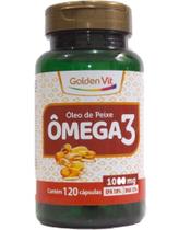 Óleo de Peixe Omega 3 Golden Vit 1000mg 120 Capsulas